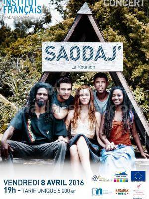 SaodaJ' La Réunion en concert à l'Institut Français de Madagascar