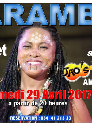 Saramba‍ en cabaret au JAO'S PUB‍