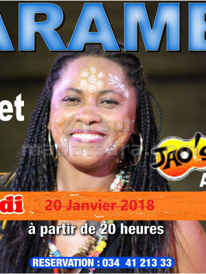 Saramba‍ en cabaret au JAO'S PUB‍