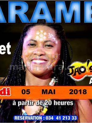 Saramba en cabaret JAO'S PUB