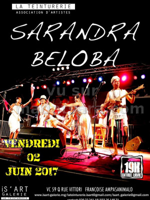 Sarandra Beloba‍ en concert Is'Art Galerie‍