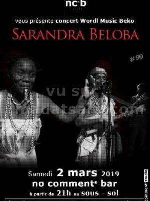 Sarandra Beloba No Comment Bar Isoraka