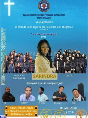 Sarindra soirée de louanges Jean Rosecchi Montpellier