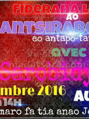 Sarobidy kely‍ - fiderana lehibe - Antsirabe C.E.R.E