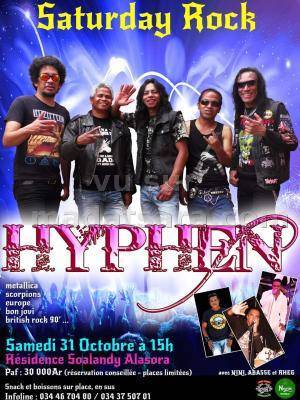 Saturday rock Hyphen Dago Résidence Soalandy Alasora