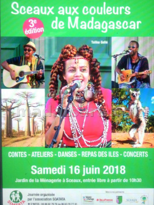 Sceaux aux couleurs de Madagascar avec Talike Gellé‍ - Jardin de la ménagerie Sceaux‍