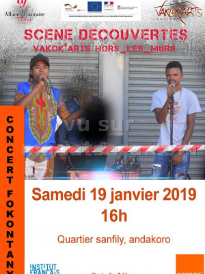 Scène découvertes - Vakok'Arts Trano Toliary‍ hors les murs