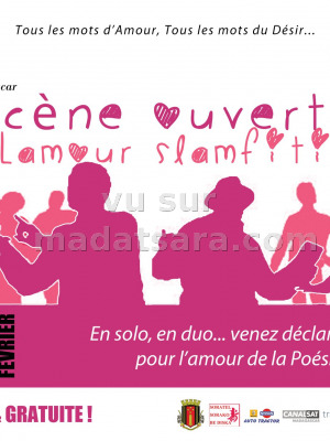 Scène ouverte Slamour slamfitia - AF -  Fianarantsoa‍