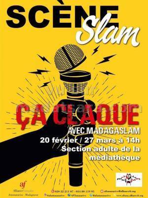 Scene Slam ca claque - AFT - Alliance Française d'Antananarivo