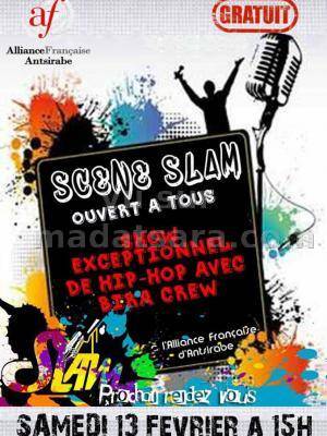 Scene Slam ouvert à tous show exceptionnel de hip-Hop avec Bira Crew à l'Alliance Française d'Antsirabe