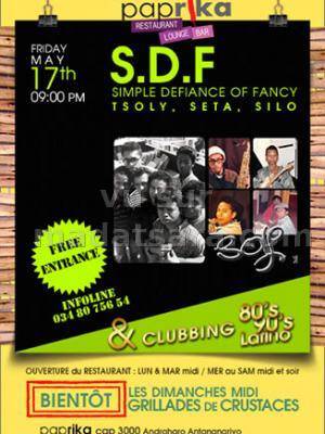 S.D.F Simple Defiance of Fancy au Paprika
Tsoly, Seta, Silo
Quelques photos de cet événeement
[