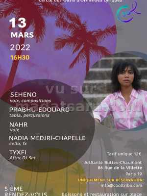 Seheno‍ - Arts-Santé Buttes Chaumont Paris