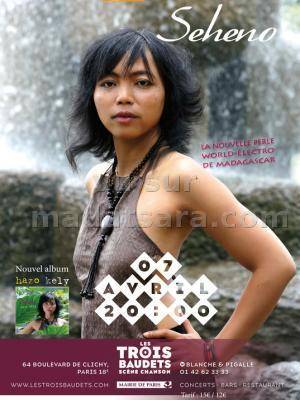 Seheno en concert au Les Trois Baudets Paris 18e