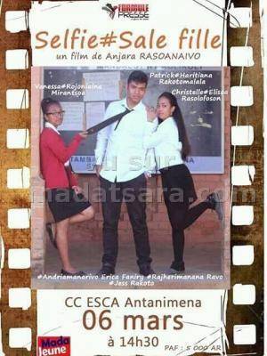 Selfie#Sale fille n film de Anjara Rasoanaivo au CCESCA Antanimena
