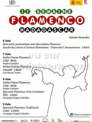 Semaine II flamenco Madagascar CGM Analakely - Espace Art Public (CRAAM) Ankatso - IFM - Institut Français de Madagascar