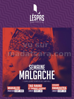 Semaine malgache avec Tao Ravao‍ & Edgard ravahatra‍