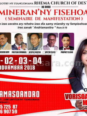Semineran'ny fisehoana - Itaosy Ambohijanamasoandro