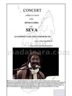 Seva en concert River Gambia Lille