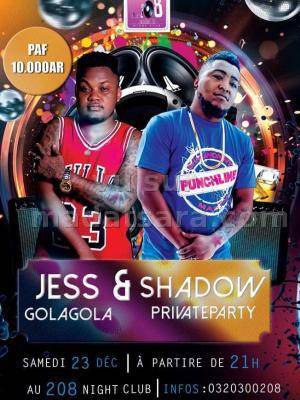 Shadow & Jess Golagola en showcase Le 208 Sambava