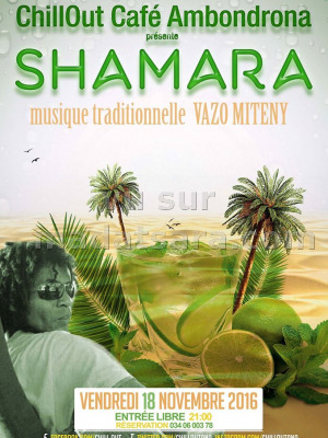 Shamara en concert au Chillout Café Ambondrona‍