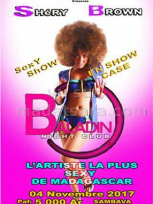 Shéry Brown‍ en show case - Baladin Sambava‍