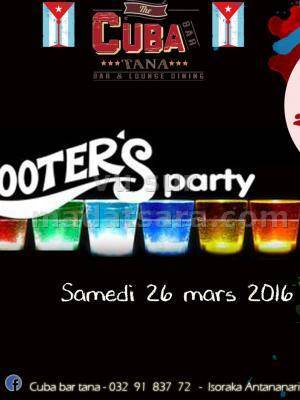Shooter's Party au Cuba Bar Tana