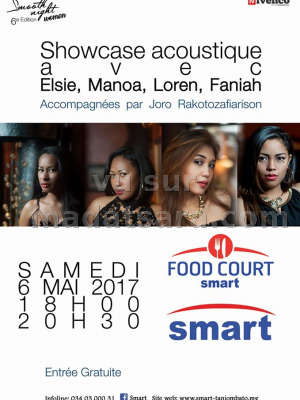 Show case acoustique avec Elsie‍ , Manoa‍ , Grace Loren‍ & Faniah‍ - Galerie Smart Tanjombato‍