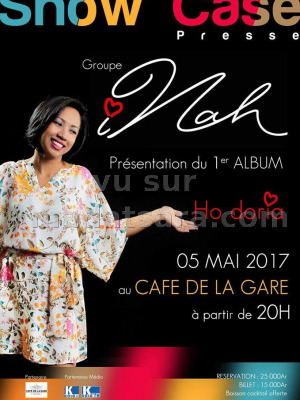 Show case avec Inah‍ - Café de la Gare Soarano‍