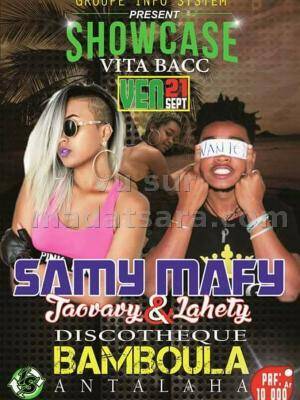 Show case vita bacc Jaovavy & Lahety Bamboula - Antalaha