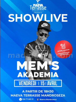 Show live - Mem's Akademia‍ - Maeva Terrasse Mandroseza‍