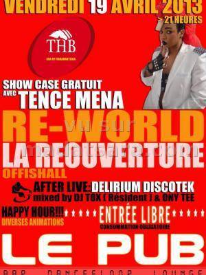 Show case avec Tence Mena Re-World la Réouverture.

Quelques vidéos de Tence Mena
[videos listO