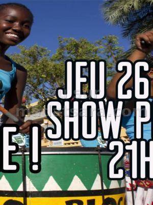 Show Percu Vibre! au Kudeta