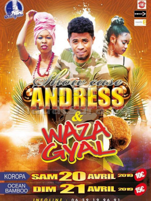 Showcase avec Andress‍ - Waza Gyal‍ - Koropa Mamoudzou Mayotte‍ - Ocean Bamboo Mayotte