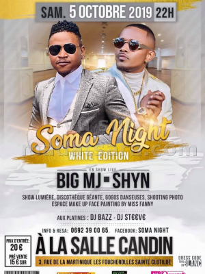 Shyn‍ - Big MJ‍ - Salle Candin Saint-Denis La Réunion‍