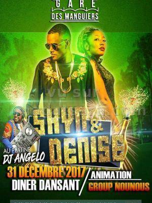 Shyn & Deenyz en show case Gare des Manguiers Toamasina
