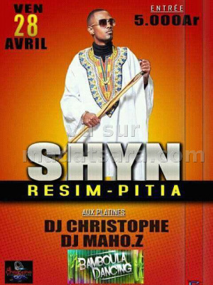 Shyn‍ en concert - Bamboula - Antalaha‍