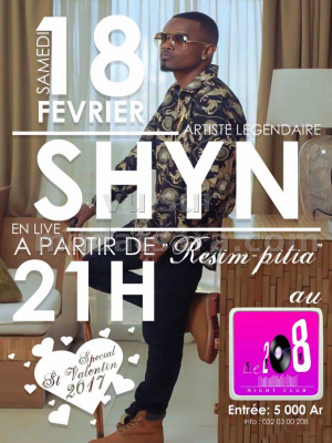 Shyn‍ en concert Le 208 Sambava‍