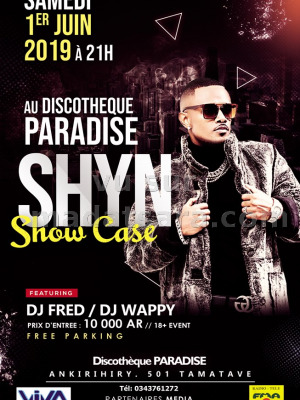 Shyn‍ en show case au Ankirihiry Paradise‍