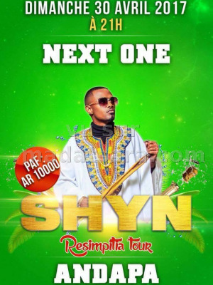 Shyn‍ en show case au Next One Andapa‍