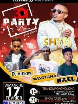 Shyn, Masotana, Nael 301 party in love  Tranom-pokonolona Tsianolondroa