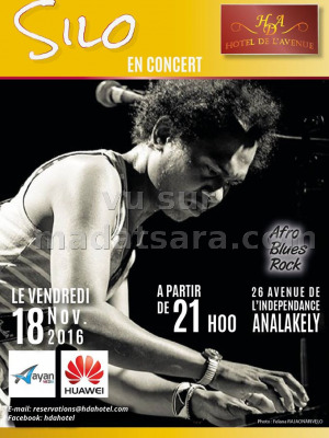 Silo‍ en concert à  Hotel de l'Avenue (HDA) Analakely‍