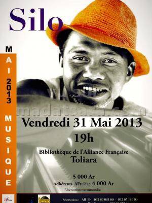 Silo en concert à la Bibliothèque de l'Alliance Française de Toliara
Quelques vidéos de Silo
[