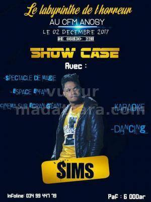 Sims en show case CFM - Cercle Franco-Malgache