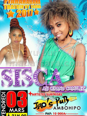 Sisca‍ au grand complet fiarahabana tratry ny taona 2017 JAO'S PUB‍