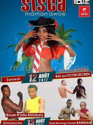 Sisca en concert Discothèque Boite Noire Antsiranana - Terrain Barman Diégo Suarez