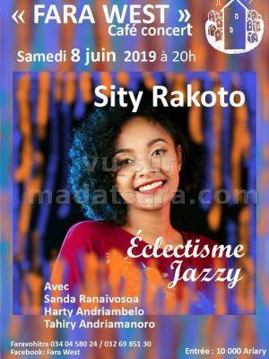 Sity Rakoto Fara West Faravohitra café concert