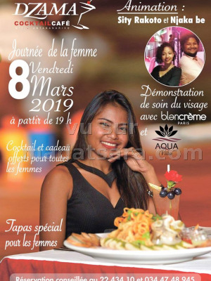 Sity Rakoto‍ & Njaka‍ - journée de la femme - Dzama Cocktail Café Antananarivo‍