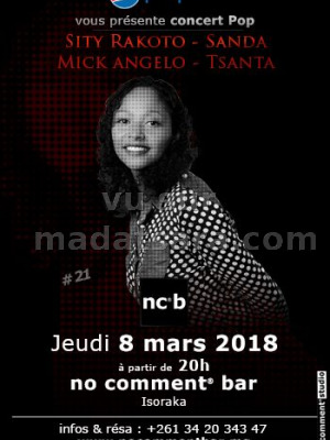 Sity Rakoto‍ Sanda Ranaivosoa‍ Tsanta‍ Mick Angelo - No Comment Bar Isoraka‍