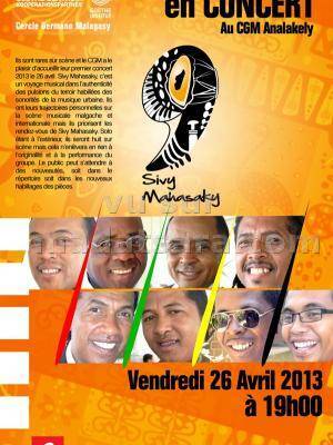 Ils sont rares sur scène et le CGM a le plaisir d'accueillir leur premier concert 2013 le 26 avril.