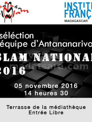 Slam National 2016 - Sélection équipe Antananarivo - Médiathèque IFM - Institut Français de Madagascar‍
